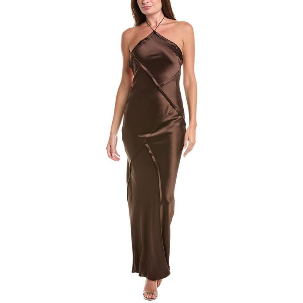 Retrofête Womens  Sylvia Dress, Brown